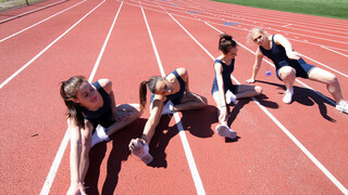 The Track Team Beauties - бесплатное порно на GEEZ.TUBE