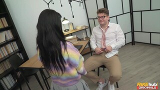 Смотри  Deepthroat and Cumshot in Study Room на GEEZ.TUBE - лучшие видео