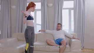 Coach Dick's Lucky Day with Lottie - бесплатное порно на GEEZ.TUBE