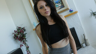 POV blowjob with young Megan Sage's lips - бесплатное порно на GEEZ.TUBE
