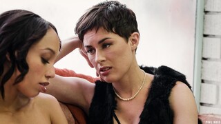 Interracial Lesbian Fingering with Big Tits Alexis Tae and Olive Glass - бесплатное порно на GEEZ.TUBE