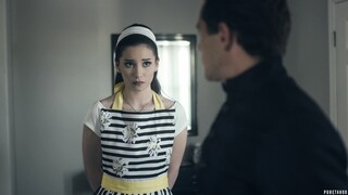 Future Darkly: Brunette Teen Aria Lee Gets Face Fucked - бесплатное порно на GEEZ.TUBE