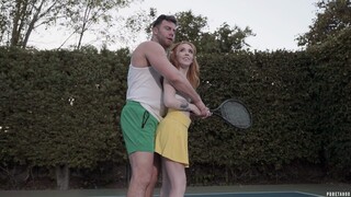 Petite Redhead Madi Collins Takes Seth Gamble’s Big Cock - Cum in Mouth and Deepthroat - бесплатное порно на GEEZ.TUBE