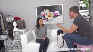Amazing Brunette Tiny Tina Fucked Hard - European Casting Couch Sex - бесплатное порно на GEEZ.TUBE