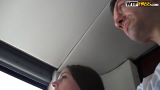 Rico fucks his GF’s mouth in cable car – Brunette babe Leila - бесплатное порно на GEEZ.TUBE