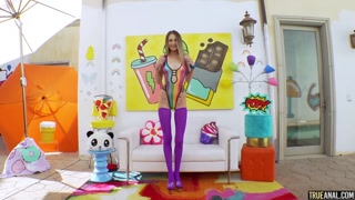 Kyler Quinn in Stockings Gets Deep Anal Gapes - бесплатное порно на GEEZ.TUBE