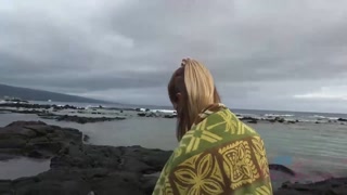 Hairy Haley Reed Teased in Hawaii - Small Tits & Tattoo - бесплатное порно на GEEZ.TUBE