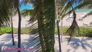 Amateur MILF Claudia Marie Big Tits Beach Sex - Outdoor Fun - бесплатное порно на GEEZ.TUBE