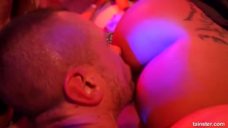 DSO Party Sextasy Part 6 - Mia Blond, Nathaly Cherie, and Getty Cute in Stockings Fun - бесплатное порно на GEEZ.TUBE