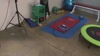 Nicole & Viola – Gym Workout Turns Into Hot Sex - бесплатное порно на GEEZ.TUBE