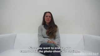 Brunette Tereza Moans Loud in Casting Scene - бесплатное порно на GEEZ.TUBE