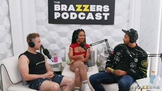 Kira Noir Double Blowjob and Anal in Brazzers Podcast Episode 20 - бесплатное порно на GEEZ.TUBE