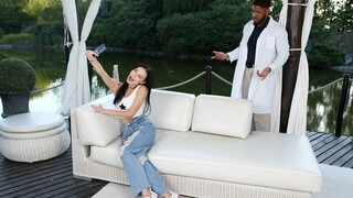 Rocco's Sex Doctor Visit #19 - Interracial Threesome with Lingerie and Outdoor Twists - бесплатное порно на GEEZ.TUBE