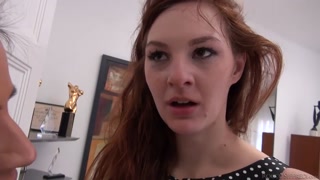 Redhead Casting with Rocco - Deepthroat & Cum Feast - бесплатное порно на GEEZ.TUBE