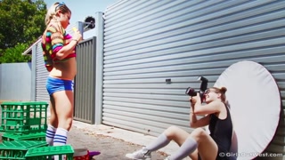 Skatergirl Max - Hot BTS Footage - бесплатное порно на GEEZ.TUBE