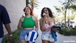Double Blowjob and Ass Worship with Scarlett Venom - бесплатное порно на GEEZ.TUBE