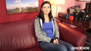 Czech Brunette Tereza's Debut - Casting Fuck Ends in Cumshot - бесплатное порно на GEEZ.TUBE
