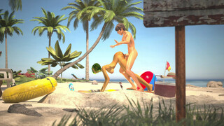 Coconuts Fall on Bubble Butt - бесплатное порно на GEEZ.TUBE