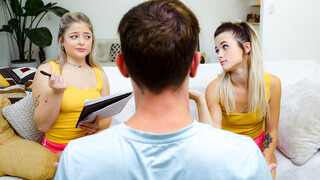 Step Sisters Rion and Jill Seek a Blowjob Buddy - бесплатное порно на GEEZ.TUBE