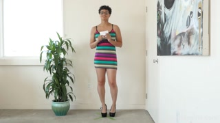 Young Milly with Big Ass and Piercings in Casting - бесплатное порно на GEEZ.TUBE