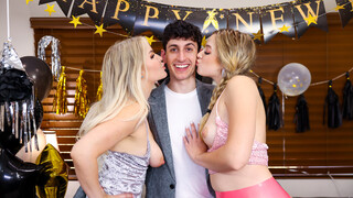 Hot New Year for Slimthick Vic, River Lynn, and Nick Strokes - бесплатное порно на GEEZ.TUBE