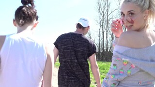 Rough Sex with Iris Kiss Kiss and Queen Lin in Outdoor Setting - бесплатное порно на GEEZ.TUBE
